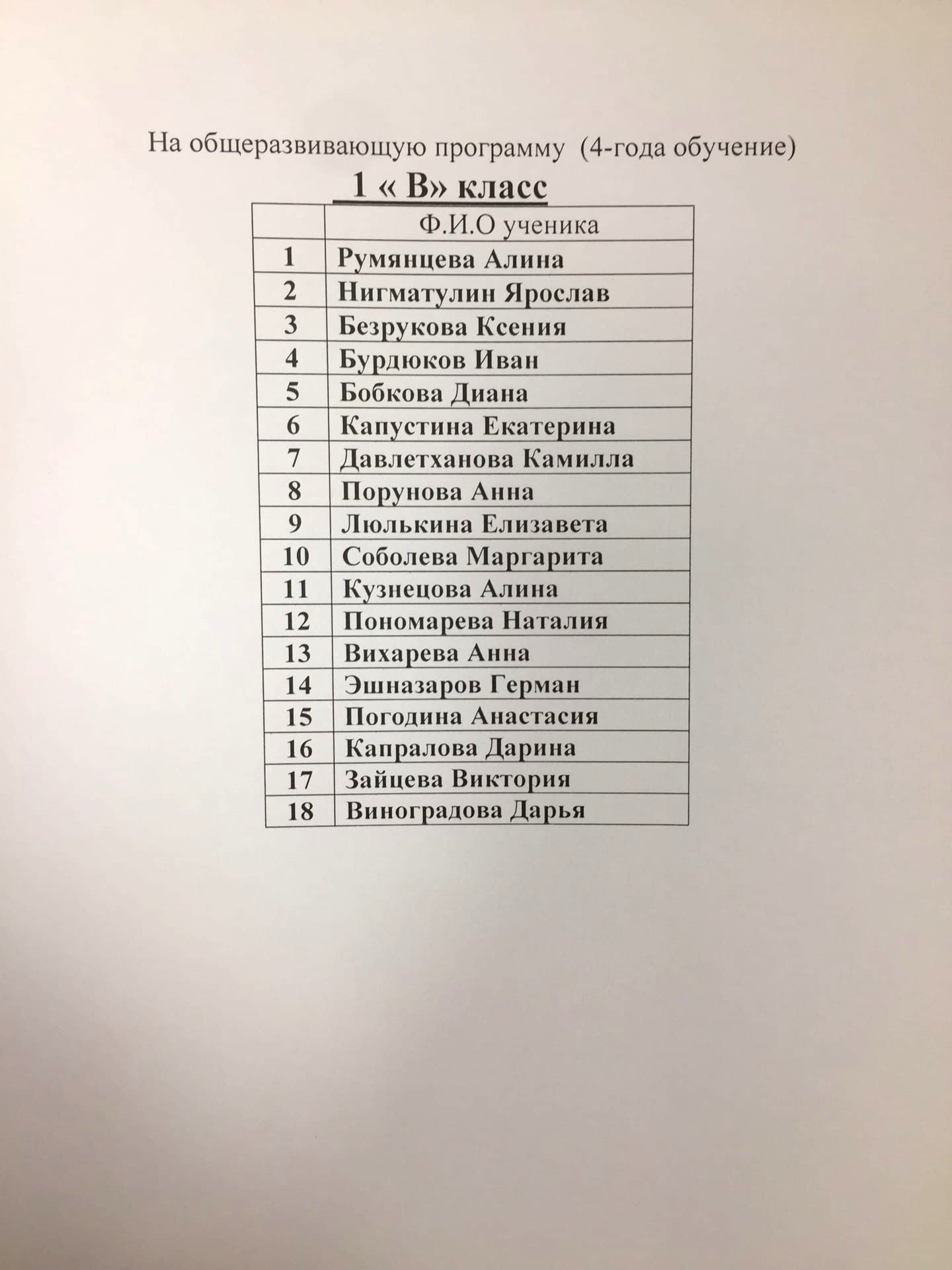 Список На Новый Учебный Год